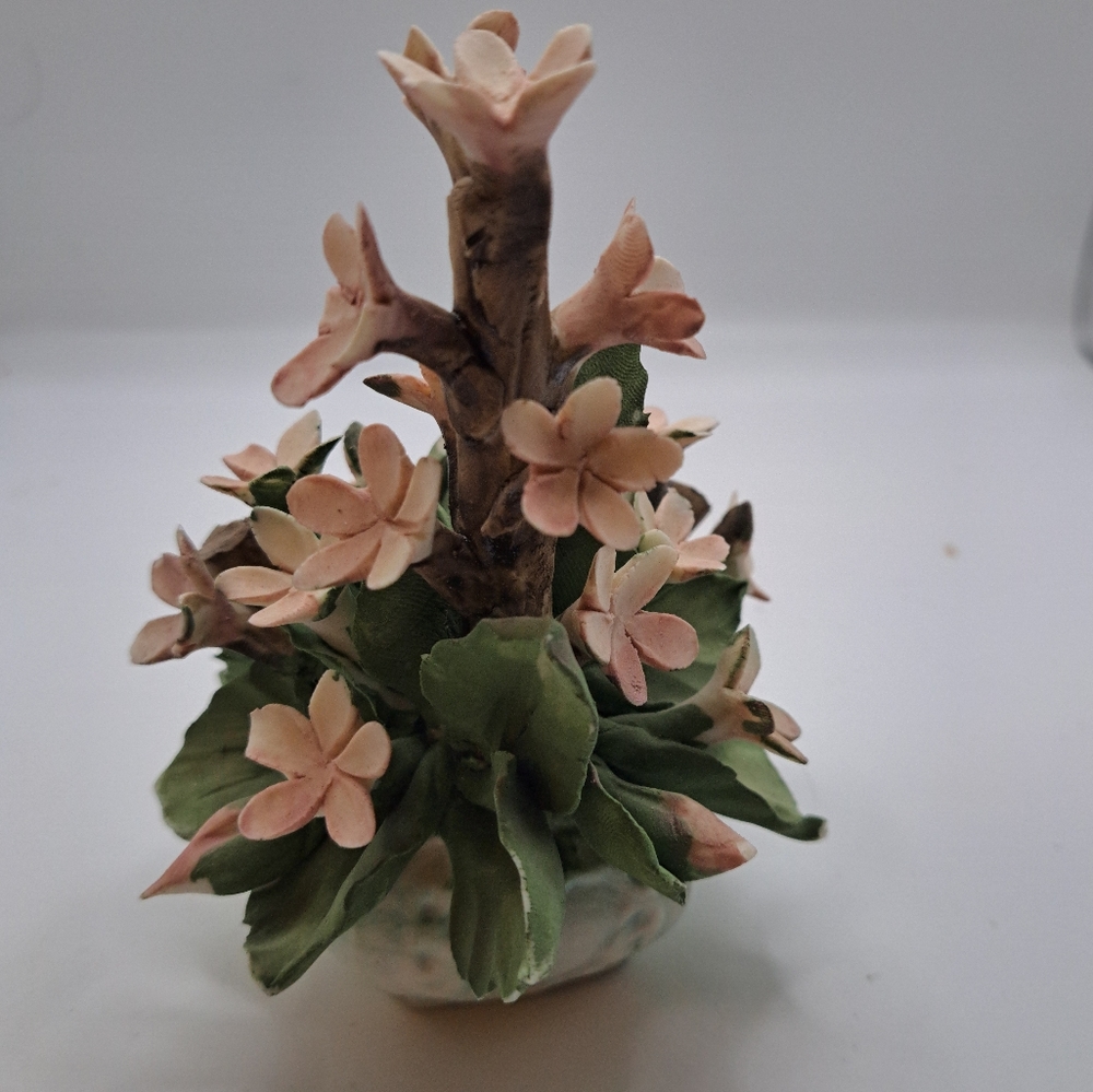 Capidomonte Italy Blossoming Tree- AS IS - Picture 6 of 9